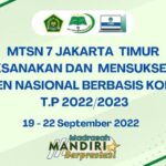 Pelaksanaan Asesmen Nasional Berbasis Komputer (ANBK) T.P 2022/2023