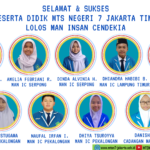 Selamat dan Sukses! 8 Peserta Didik MTs N 7 Jakarta Timur Lolos MAN IC