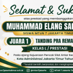 Siswa MTsN 7 Jakarta Timur Raih Juara 1 Kejuaraan Pencak Silat Antar Kecamatan Tahun 2026