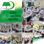 Eka Puji Wahyuni, S.Pd Berikan Dukungan dan Motivasi pada Hari Terakhir ASAT MTsN 7 Jakarta Timur