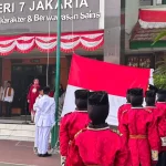 Semarak HUT ke-81 Kemerdekaan RI, MTsN 7 Jakarta Timur Gelar Upacara Bendera