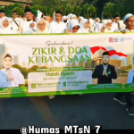 GTK MTsN 7 Jakarta Timur Ikuti Dzikir dan Doa Kebangsaan Lintas Agama di Monas